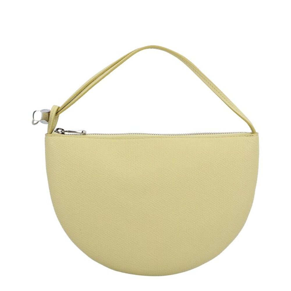 Longchamp Le Roseau Small Leather Shoulder Bag, Green